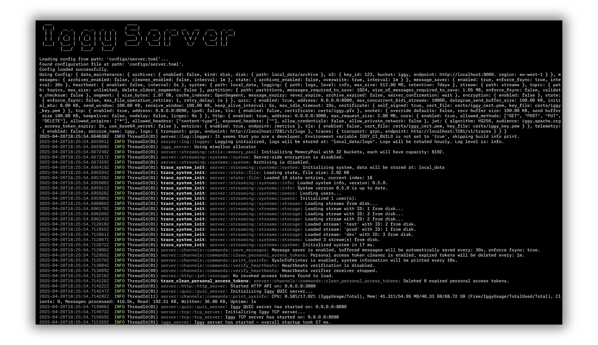 Iggy Server